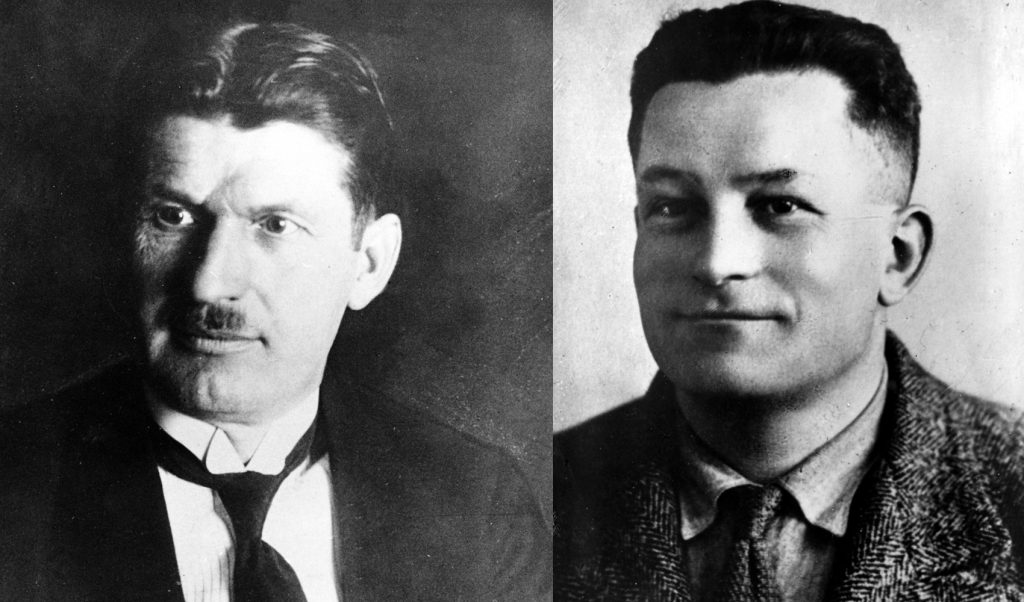 Tomáš Baťa a pilot Jindřich Brouček